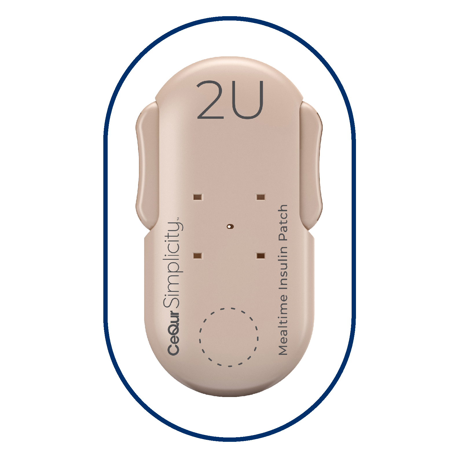 CeQur Simplicity 2U wearable insulin patch