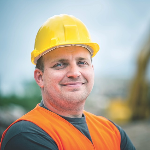 Construction Worker's Portrait